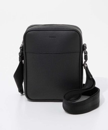 専用【BOSS】ボス レザー 黒 メンズ ショルダーバッグ ヒューゴボス バッグ HUGO BOSS バッグ メンズ ブランド ショルダー