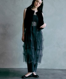 ottilie | 【 DAY AS IST / デイアズイスト 】 ソフトチュールバブルドレス　 23720309　JON(ワンピース)