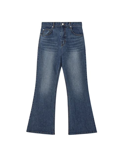 Rest&Recreation（レストアンドレクリエーション）の「WIDE FLARE JEANS - BLUE（デニムパンツ・レディース・その他・SMALL）」の2枚目の写真