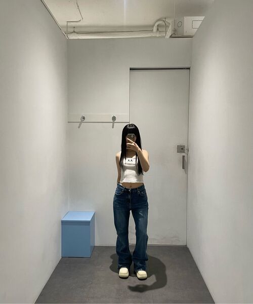 Rest&Recreation（レストアンドレクリエーション）の「WIDE FLARE JEANS - BLUE（デニムパンツ・レディース・その他・SMALL）」の7枚目の写真