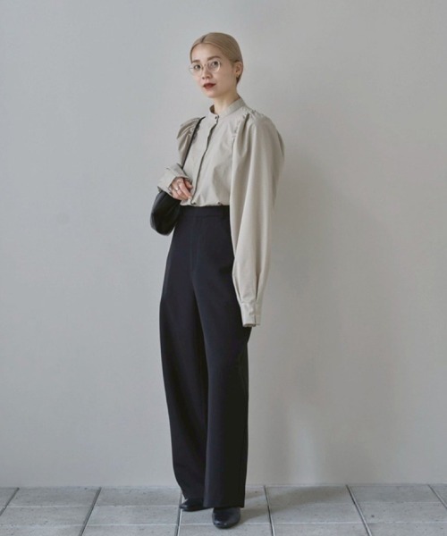 TODAYFUL Puffshoulder Check Blouse サンド TODAYFUL(トゥデイフル) / Life's online store（ライフズ