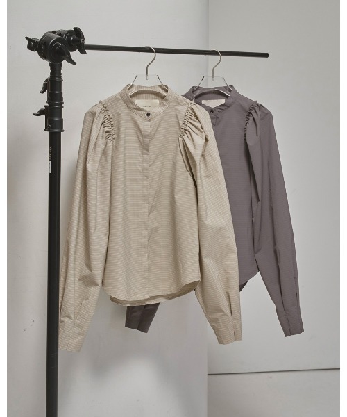Puffshoulder Check Blouse（シャツ/ブラウス）｜TODAYFUL（トゥデイ