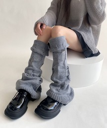 blackdia ocean（ブラックダイヤオーシャン）の「blackdia ocean ルーズ レッグウォーマー Y2K ダメージ（レッグウォーマー）」