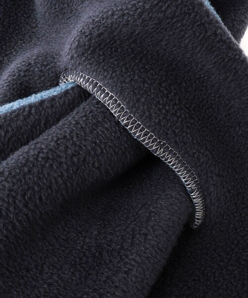 TWEED MILL（ツイードミル）の「【TWEEDMILL/ツイードミル】別注R/Sフリースクロスマフラー17（マフラー・メンズ・ライトブルー/ブラック/チャコールグレー/ネイビー・FREE）」の16枚目の写真