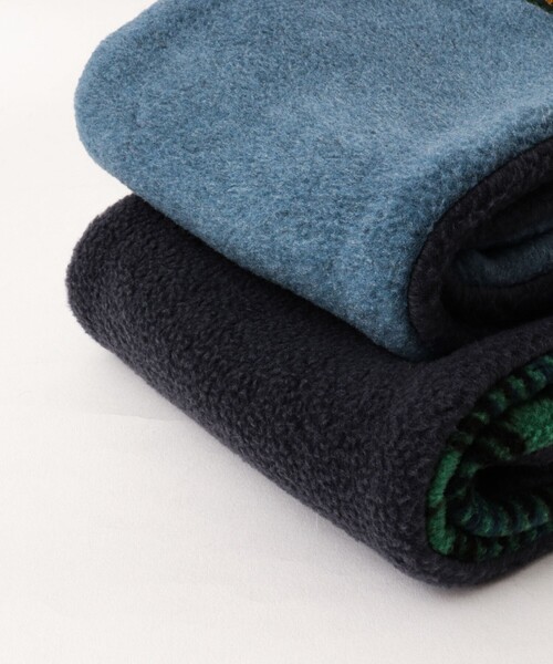 TWEED MILL（ツイードミル）の「【TWEEDMILL/ツイードミル】別注R/Sフリースクロスマフラー17（マフラー・メンズ・ライトブルー/ブラック/チャコールグレー/ネイビー・FREE）」の22枚目の写真
