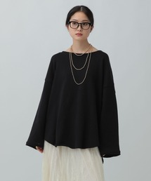 LEPSIM | 裾ラウンド抜け感プルオーバー 134461(その他トップス)