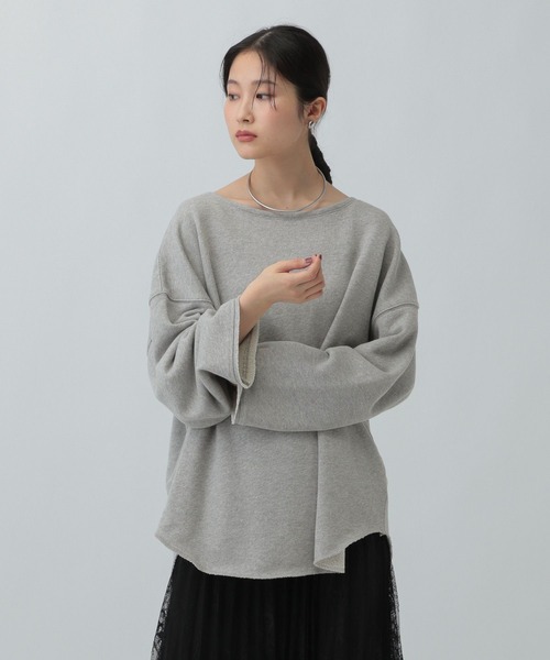 LEPSIM（レプシィム）の「裾ラウンド抜け感プルオーバー　134461（その他トップス・レディース・ブラック/オフホワイト/ライトグレー・FREE）」の17枚目の写真