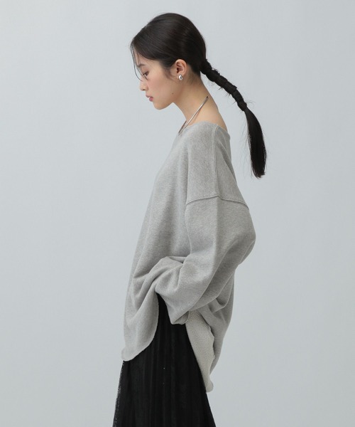 LEPSIM（レプシィム）の「裾ラウンド抜け感プルオーバー　134461（その他トップス・レディース・ブラック/オフホワイト/ライトグレー・FREE）」の18枚目の写真