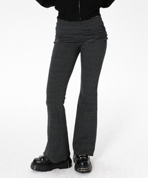 runningHIGH（ランニングハイ）の「フォールディングウエストイージーパンツ[ブラック]（スウェットパンツ）」