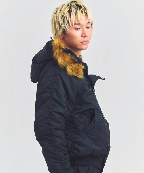 Alpha Industries(アルファインダストリーズ)の「ALPHA-N-2B SHORT WAIST PARKA(その他アウター・メンズ・ブラック/オリーブ・M/L)」の7枚目の写真