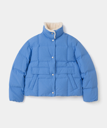 UNIFORM BRIDGE（ユニフォームブリッジ）の「short down jacket(womens) blue（ダウンジャケット/コート）」