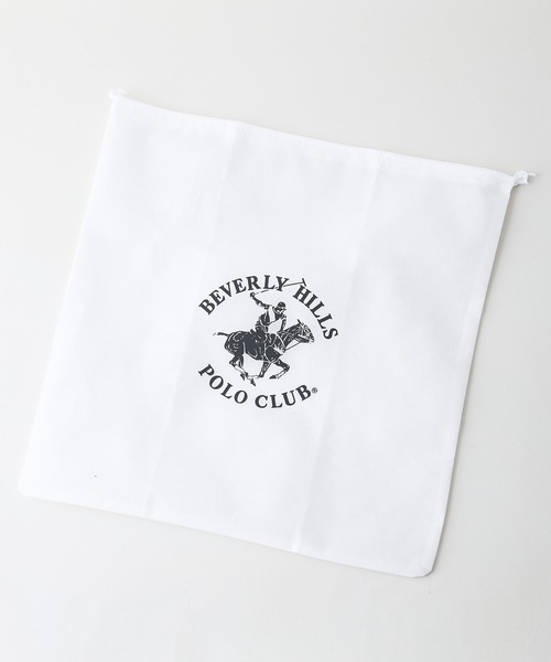 BEVERLY HILLS POLO CLUB(ビバリーヒルズポロクラブ)の「【BEVERLY HILLS POLO CLUB/ビバリーヒルズポロクラブ】【雨・汚れを弾く高級PUレザー】PUレザー ミニトートバッグ ビッグロゴ 2WAYショルダー(トートバッグ・レディース・グレー/シルバー/ホワイト/ブラウン/ブラック/ピンク/サックスブルー・FREE)」の13枚目の写真