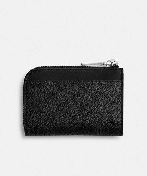 COACH(コーチ)の「Lジップ キー ケース・シグネチャー キャンバス(キーケース/キーアクセサリー・メンズ・ブラック系その他・ONE)」の2枚目の写真