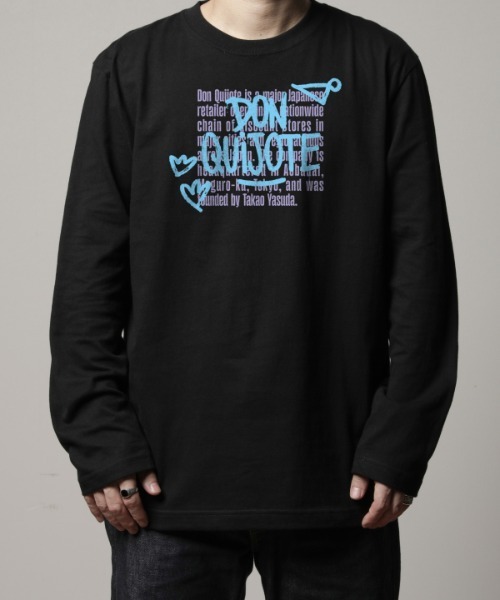 ドン・キホーテ(ドンキホーテ)の「「ドン・キホーテ×ZOZOTOWN」 Graffiti LONG T-SHIRT(Tシャツ/カットソー・メンズ・ブラック・X-LARGE/LARGE/MEDIUM/SMALL)」の4枚目の写真