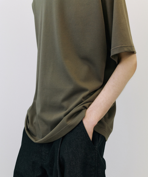 ENDOOR(エンドア)の「Supima premium 1/2 T-shirt (brown)(Tシャツ/カットソー・メンズ・その他・1/2/3)」の4枚目の写真