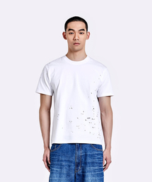 クラッシュTシャツ - ホワイト