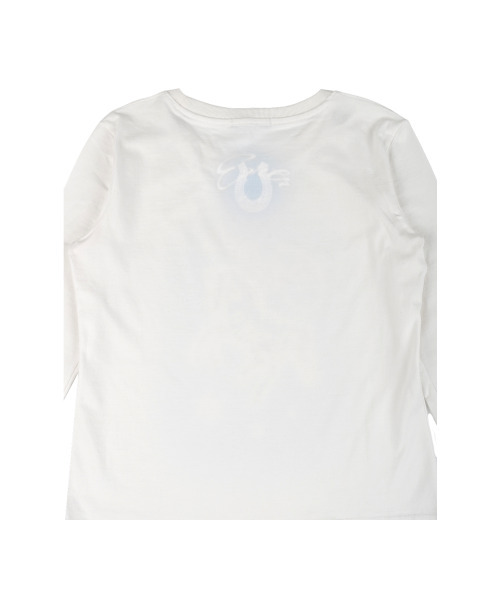 ERTR（イーアールティーアール）の「[ERTR x ニードル]コズミックホース L/S Tシャツ (ホワイト)（Tシャツ/カットソー・レディース・その他・MEDIUM/LARGE）」の2枚目の写真