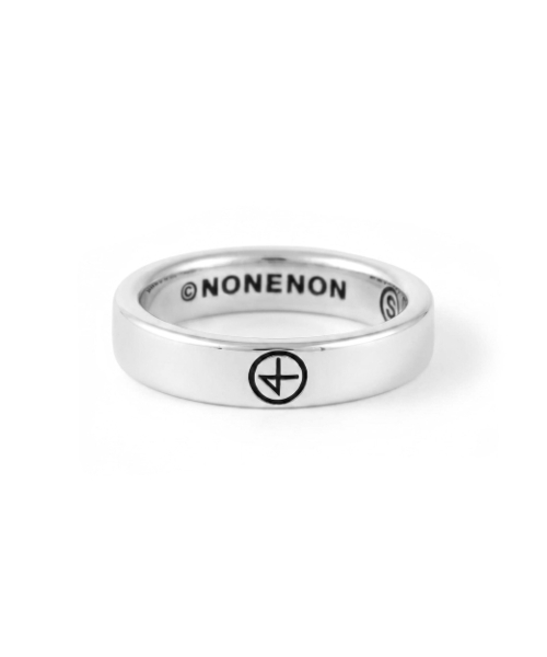 NONENON(ノンノン)の「LOGO FLAT RNG(3mm)(リング・レディース・その他・SMALL/MEDIUM/LARGE)」の1枚目の写真