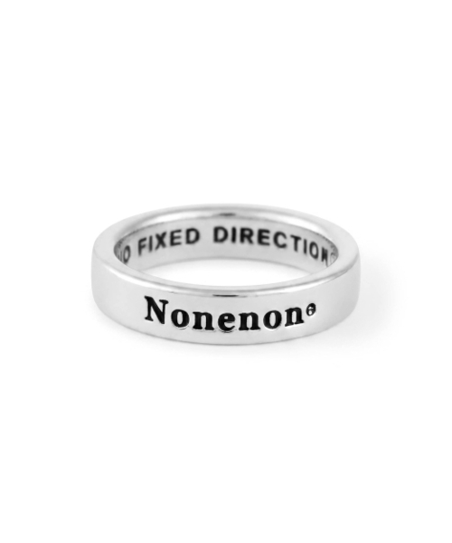 NONENON(ノンノン)の「LOGO FLAT RNG(3mm)(リング・レディース・その他・SMALL/MEDIUM/LARGE)」の4枚目の写真