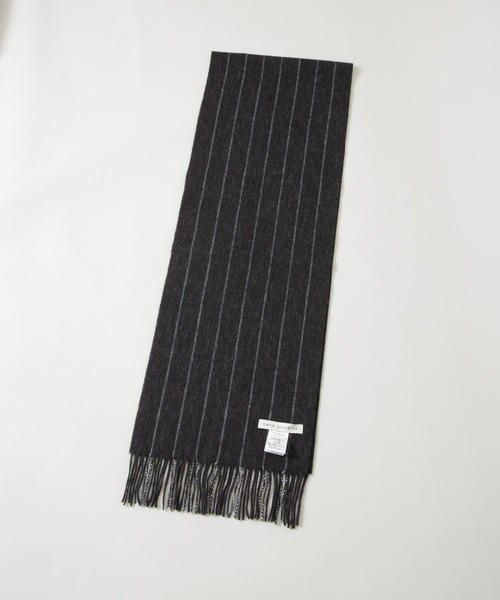 NANO universe(ナノユニバース)の「ウールアソートマフラー(マフラー・メンズ・チャコール/ネイビー/その他1/その他2・FREE)」の13枚目の写真