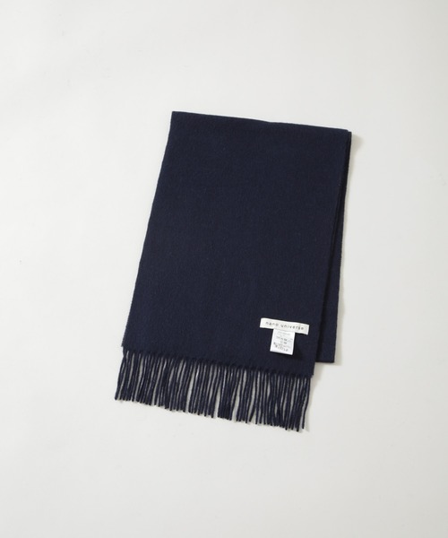 NANO universe(ナノユニバース)の「ウールアソートマフラー(マフラー・メンズ・チャコール/ネイビー/その他1/その他2・FREE)」の6枚目の写真