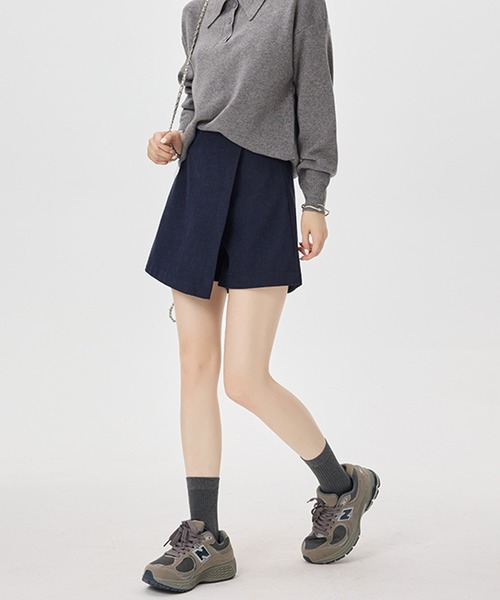 by LEGNA(バイレグナ)の「コーデュロイハイウエストスカートショートパンツ(その他パンツ・レディース・ネイビー/ブラウン/ブラック・SMALL/MEDIUM/LARGE/X-LARGE)」の9枚目の写真