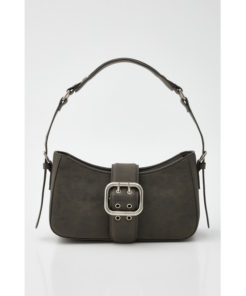 MOUSSY（マウジー）の「BELTED ハンドバッグ（ショルダーバッグ・レディース・ブラウン/ライトピンク/チャコールグレー・FREE）」の13枚目の写真