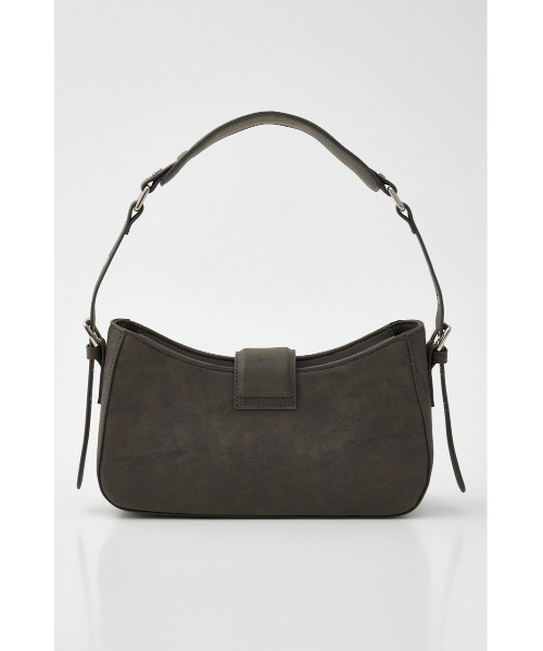 MOUSSY（マウジー）の「BELTED ハンドバッグ（ショルダーバッグ・レディース・ブラウン/ライトピンク/チャコールグレー・FREE）」の16枚目の写真