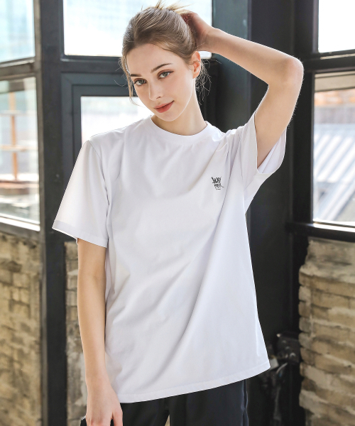 BLACK MONSTER FIT(ブラックモンスターフィット)の「ランニングソロナ 半袖 (ホワイト) / BM220119(Tシャツ/カットソー・レディース・その他・MEDIUM/LARGE/X-LARGE/XX-LARGE)」の11枚目の写真