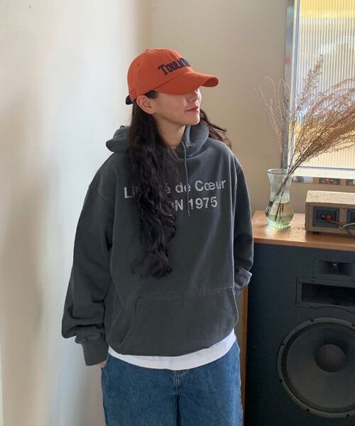 KANEITEI(カネイテイ)の「DIJON WASHED HOODIE (NAVY)(パーカー・レディース・ネイビー・SMALL/MEDIUM/LARGE/X-LARGE)」の15枚目の写真