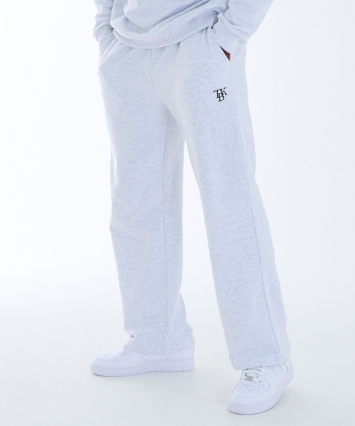 TURTLEBACK(タートルバック)の「TBKワイドバンディングパンツバックメランジ(スウェットパンツ・メンズ・その他・MEDIUM/LARGE/X-LARGE)」の1枚目の写真