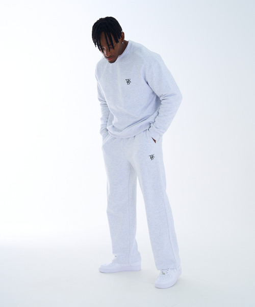 TURTLEBACK(タートルバック)の「TBKワイドバンディングパンツバックメランジ(スウェットパンツ・メンズ・その他・MEDIUM/LARGE/X-LARGE)」の2枚目の写真