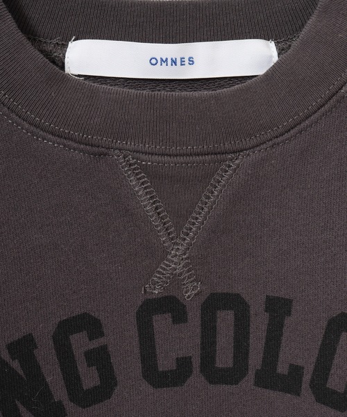 OMNES（オムネス）の「裏毛スウェット プルオーバー KIDS（スウェット・キッズ・チャコール/ベージュ/アイボリー・110cm/100cm）」の8枚目の写真