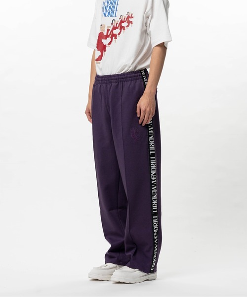 Mendrill(メンドリル)の「Mendrill Track Pants(その他パンツ・メンズ・ブラック/パープル・M/L/S)」の10枚目の写真