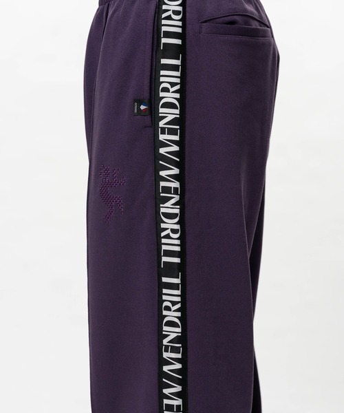 Mendrill(メンドリル)の「Mendrill Track Pants(その他パンツ・メンズ・ブラック/パープル・M/L/S)」の12枚目の写真