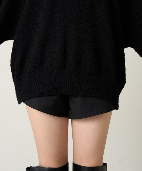 mline（エムライン）の「[mline]【前後2WAY】肩あき 2WAYニット（ニット/セーター・レディース・チャコールグレー/ブルー/アイボリー/ブラック・FREE）」の9枚目の写真