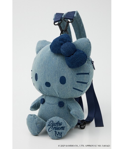 RODEO CROWNS WIDE BOWL（ロデオクラウンズワイドボウル）の「(サンリオキャラクターズ)BIG KITTY リュック（バックパック/リュック・レディース・ブルー/ホワイト系その他・FREE）」の3枚目の写真