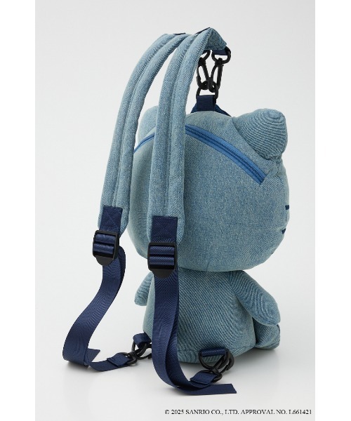 RODEO CROWNS WIDE BOWL（ロデオクラウンズワイドボウル）の「(サンリオキャラクターズ)BIG KITTY リュック（バックパック/リュック・レディース・ブルー/ホワイト系その他・FREE）」の5枚目の写真