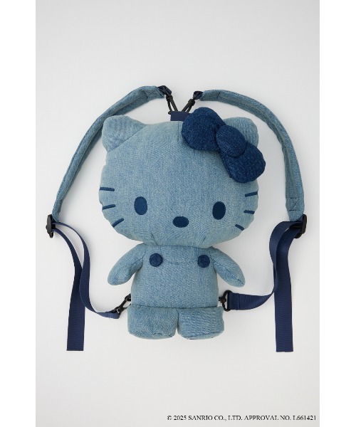RODEO CROWNS WIDE BOWL（ロデオクラウンズワイドボウル）の「(サンリオキャラクターズ)BIG KITTY リュック（バックパック/リュック・レディース・ブルー/ホワイト系その他・FREE）」の6枚目の写真
