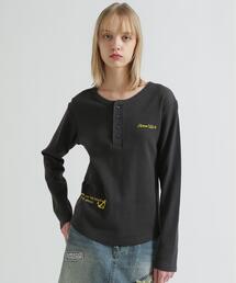 HONEYCOMB WAFFLE HENLEY