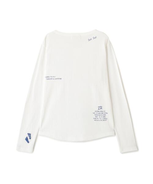 AVIREX(アヴィレックス)の「HONEYCOMB WAFFLE HENLEY(Tシャツ/カットソー・レディース・チャコールグレー/グレー/ホワイト・S/M)」の18枚目の写真