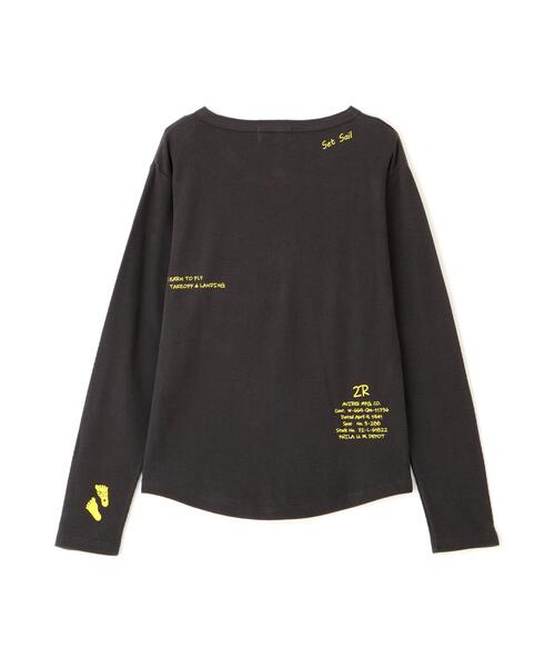 AVIREX(アヴィレックス)の「HONEYCOMB WAFFLE HENLEY(Tシャツ/カットソー・レディース・チャコールグレー/グレー/ホワイト・S/M)」の5枚目の写真