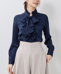 【極美品29700円】ナラカミーチェ♦️イタリア✨フラワー&ストライプボウタイ 極美品29700円】ナラカミーチェ♦️イタリア✨フラワー&ストライプ