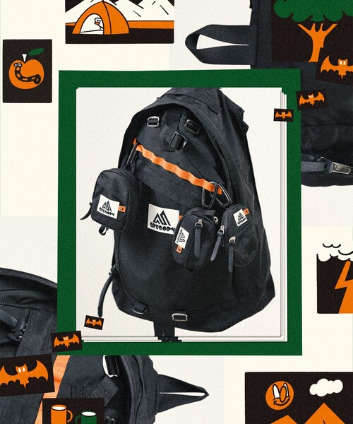 GREGORY（グレゴリー）の「GREGORY × KOICHI YAIRI / MICRO POUCH TAILMATE（ポーチ・メンズ・ブラック・ONE SIZE）」の9枚目の写真