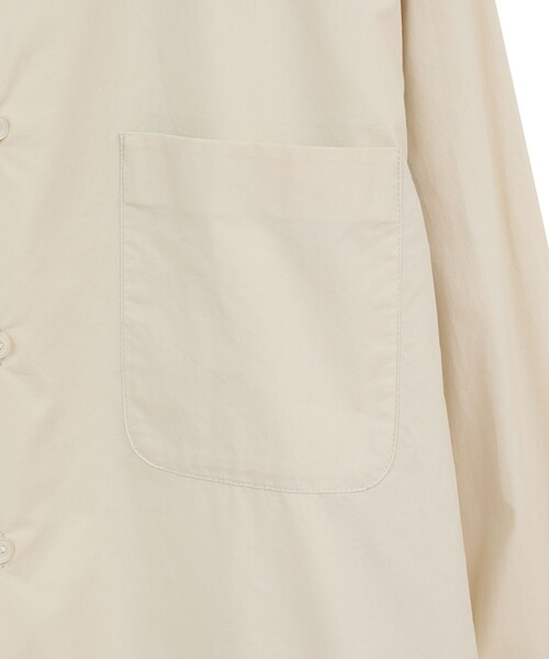 CLANE（クラネ）の「【CLANE/クラネ】TWO TONE LAYERED SHIRTS/ツートーンレイヤードシャツ（シャツ/ブラウス・レディース・ベージュ/ブラック/ブルー・1）」の18枚目の写真
