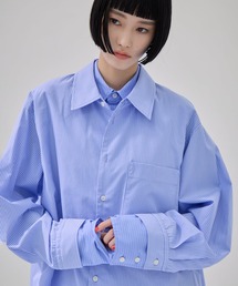 STUDIOUS（ステュディオス）の「【CLANE/クラネ】TWO TONE LAYERED SHIRTS/ツートーンレイヤードシャツ（シャツ/ブラウス）」