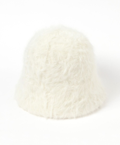 GLOBAL WORK(グローバルワーク)の「シャギーサーモハット/633734(ハット・レディース・ブラック/オフホワイト・FREE)」の1枚目の写真