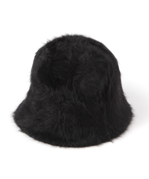 GLOBAL WORK(グローバルワーク)の「シャギーサーモハット/633734(ハット・レディース・ブラック/オフホワイト・FREE)」の2枚目の写真