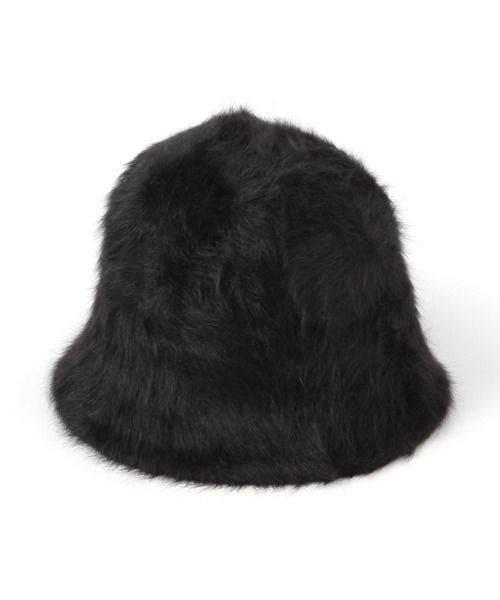 GLOBAL WORK(グローバルワーク)の「シャギーサーモハット/633734(ハット・レディース・ブラック/オフホワイト・FREE)」の4枚目の写真