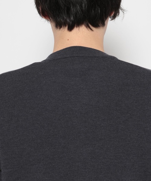 HARE（ハレ）の「Premium Woolヘンリーネックニット(HARE)（ニット/セーター・メンズ・チャコールグレー/ブラック・FREE）」の18枚目の写真